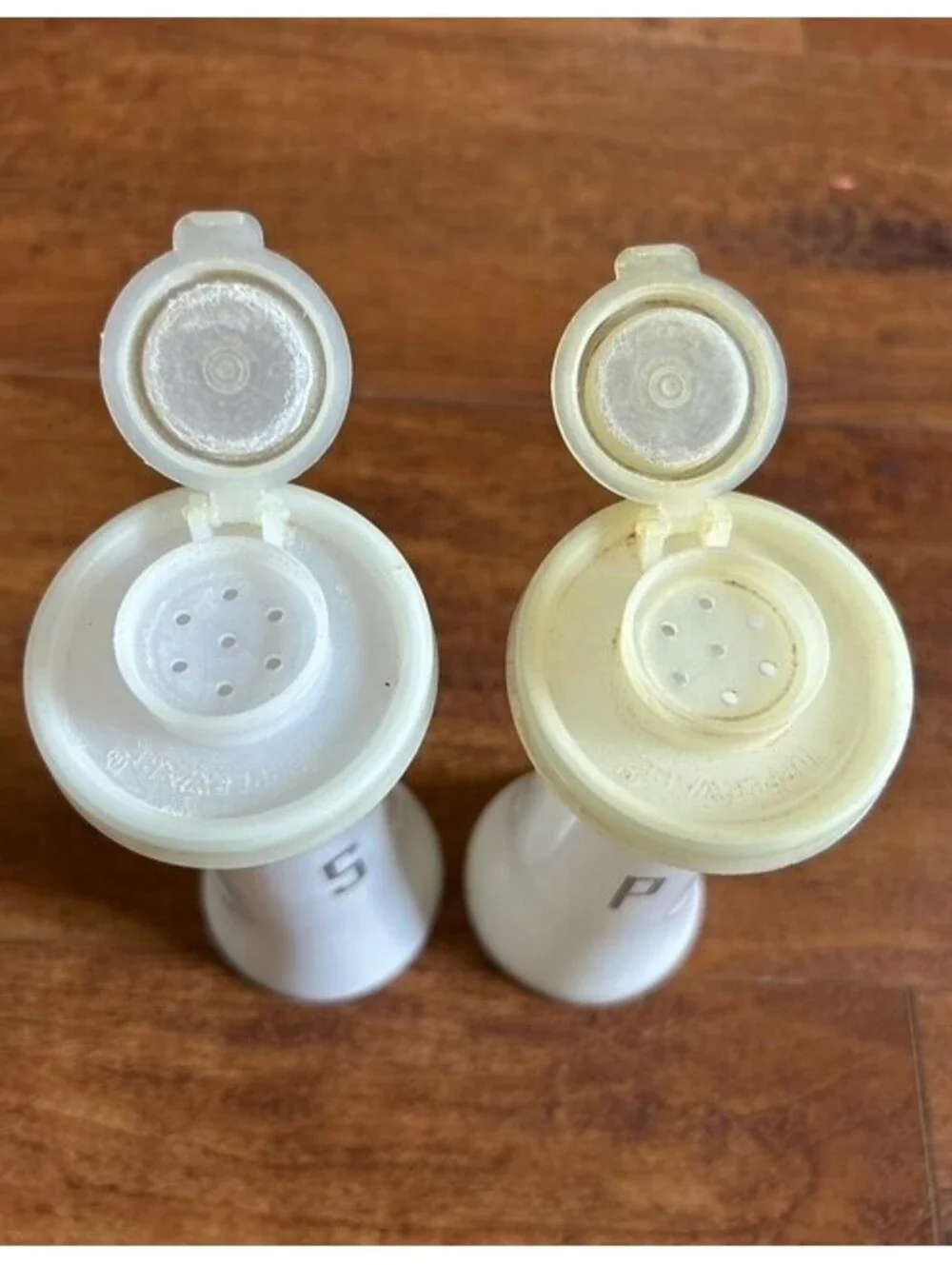 Vintage Tupperware Salt and Pepper Shakers Set